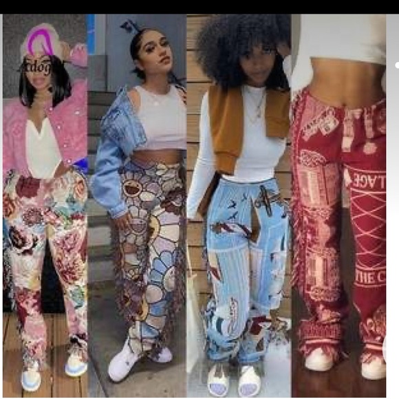 Brand new, one of a kind Blanket Pants - Picture 8 of 9